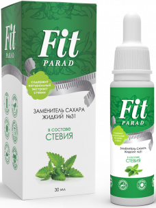 FitParad Заменитель  сахара №31, 30 мл