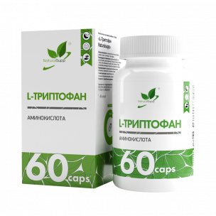Natural Supp L-Tryptophan, 60 капсул