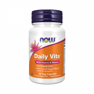 NOW Daily Vits Multi, 30 капсул