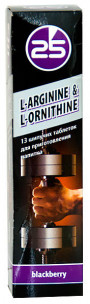 25-й час L-Arginine+L-Ornithine, 13 таб