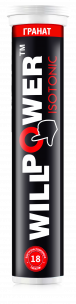 Will Power Isotonic + L- Carnitine, 18 таб