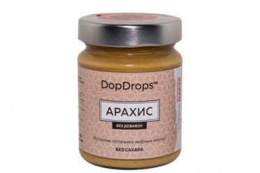 Dop Drops Протеиновая паста Арахис, 265 г