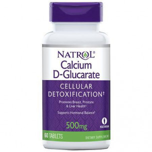 Natrol Calcium D-Glucarate, 60 таб