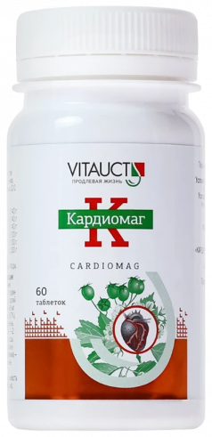 Vitauct Кардиомаг, 60 таблеток