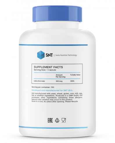 SNT Kelp Double Strength, 150 капсул