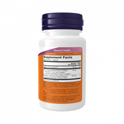 NOW UC-II type II Collagen 40 mg, Коллаген UC-II тип II 40 мг, 120 капсул