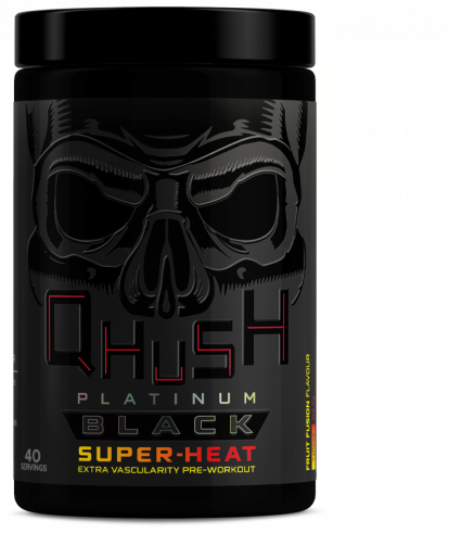 USN Qhush Platinum Black Super-Heat, 300 грамм