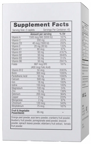 VP Laboratory Ultra Women's Multivitamin Formula, Ультра Вуменс Мультивитамин Формула, 90 капсул