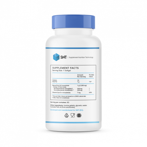 SNT Omega 3 Mega, 60 капсул