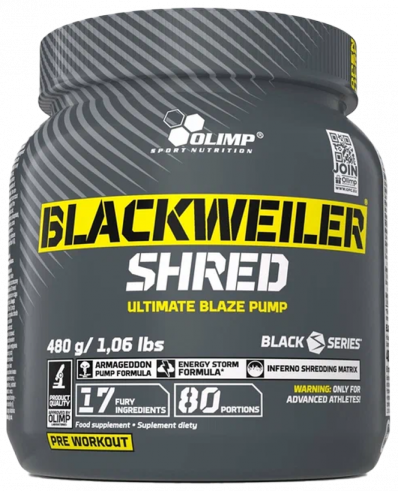 Olimp Sport Nutrition Blackweiler Shred, 480 грамм