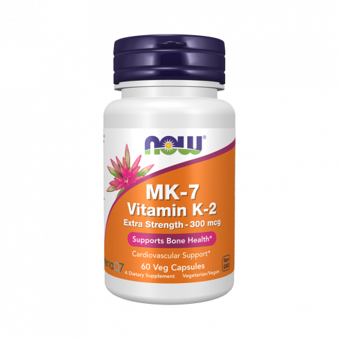 NOW MK-7 Vitamin K-2 100 mcg, 60 капсул
