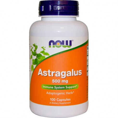 NOW Astragalus 500 mg, 100 капсул