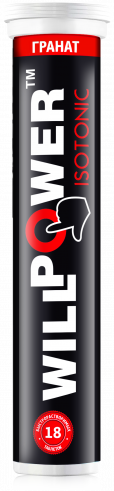 Will Power Isotonic + L- Carnitine, 18 таб