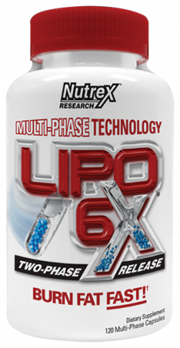 Nutrex Lipo-6X, 120 капс