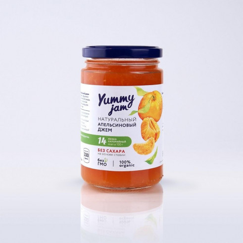 YummyJam Низкокалорийные джемы Isomalto Yammy Jam, 330 г