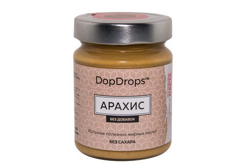 Dop Drops Протеиновая паста Арахис, 265 г