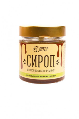 Древо Жизни Сироп из проростков ячменя, 200 г