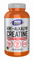NOW Kre-Alkalyn Creatine, Кре-Алкалин Креатин, 240 капсул