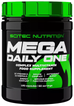 Scitec Nutrition Mega Daily One, Мега Дэйли Уан, 120 капсул