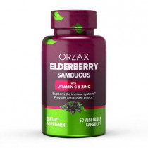 Orzax Elderberry Sambucus, 60 капсул