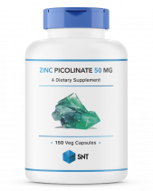 SNT Zinc Picolinate 50 мг, Пиколинат цинка 50 мг, 150 капсул