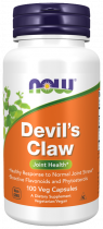 NOW Devil's Claw Root, Экстракт корня Когтя Дьявола, 100 капсул