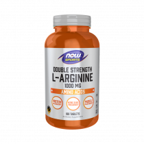 NOW Arginine 1000 mg, 180 таблеток