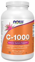 NOW Vitamin C-1000, Витамин С 1000 мг, 500 капсул