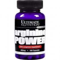 Ultimate Nutrition Arginine Power 800 mg, 100 капс