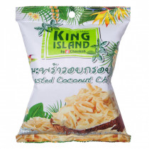 KING ISLAND Кокосовые чипсы, 40 г
