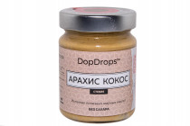 Dop Drops Протеиновая паста Арахис Кокос + стевия, 265 г
