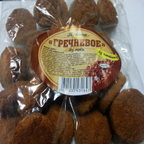 Slim Fruit Печенье сдобное гречневое б/муки, б/сахара, б/глютена, 250гр